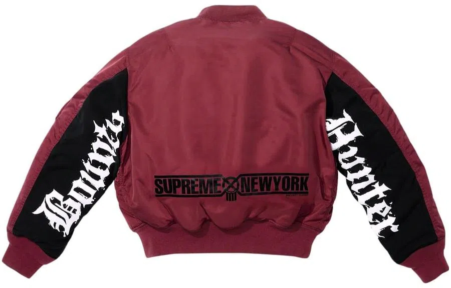 Supreme x BOUNTY HUNTER MA-1 Jacket