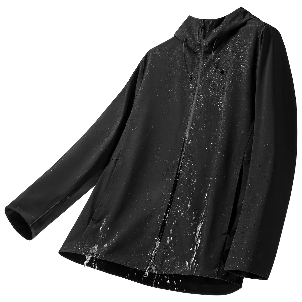 利郎 三防 休闲连帽印花夹克 男款