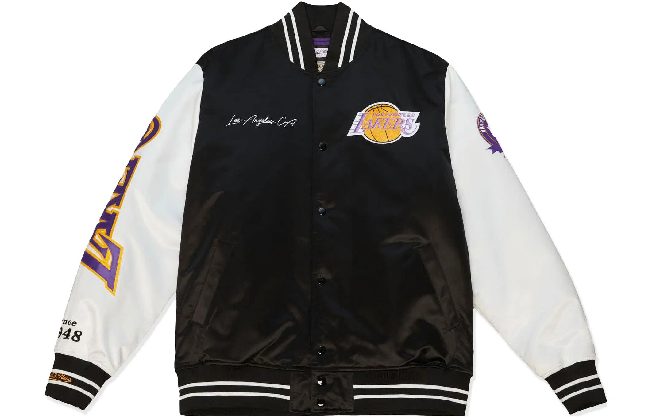 Mitchell & Ness Lakers Satin Jacket