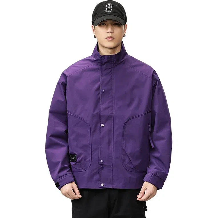 【dme】  宽松美式高街复古山系户外  防水防风保暖冲锋衣 男女同款