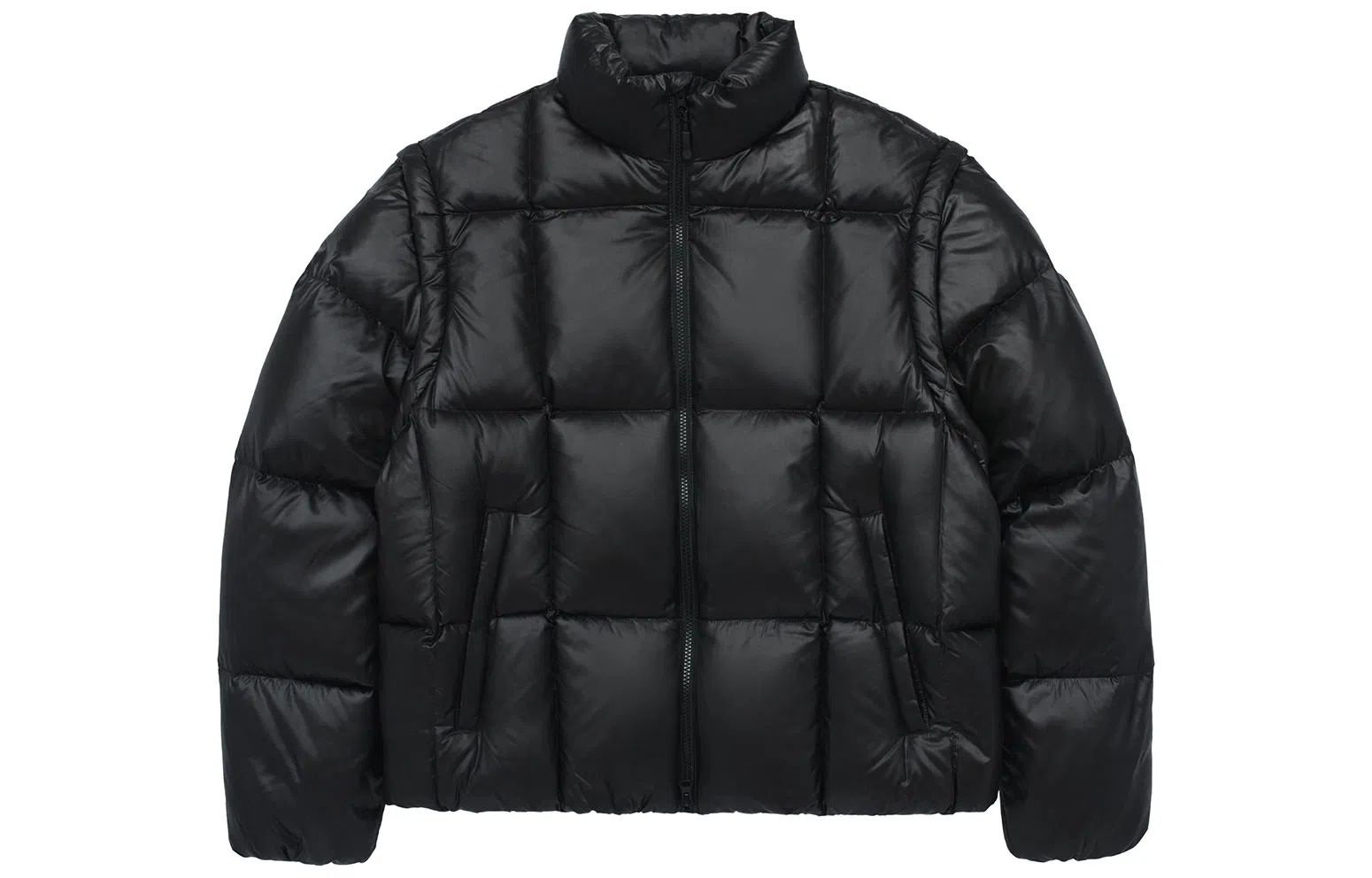 acme de la vie ADLV Detachable Sleeve Down Jacket Black