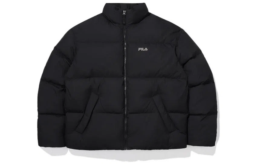 FILA Logo Print Down Jacket