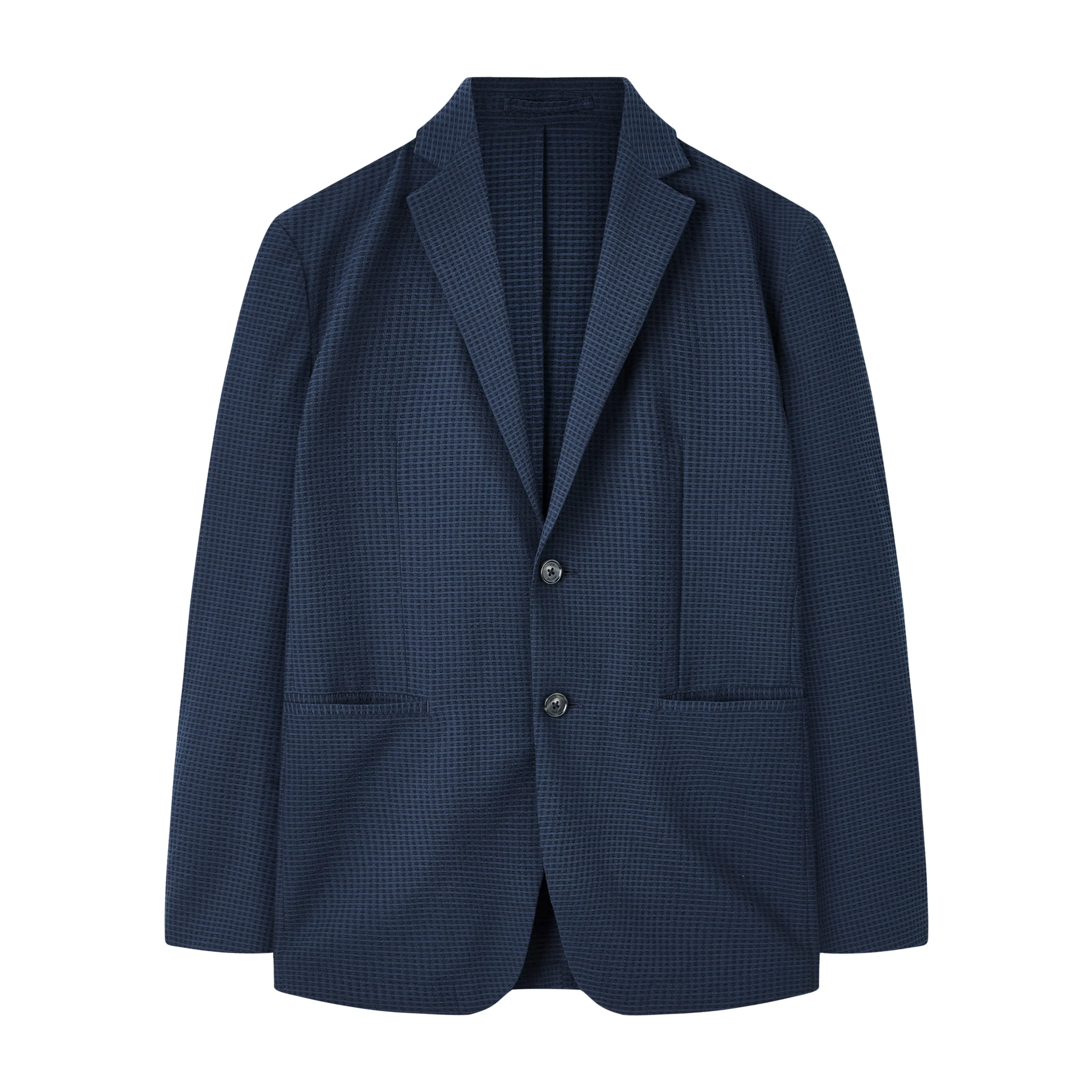 九牧王男裤专家 轻盈舒适透气速干轻便泡泡肌理西装 男款