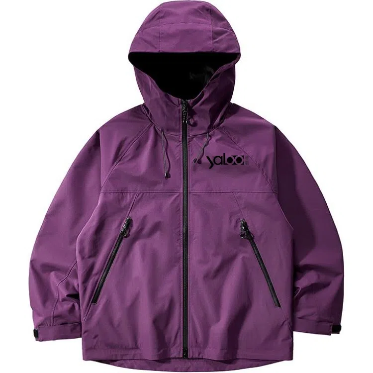 雅鹿优选  纯色连帽拉链  防风透气速干超轻冲锋衣 男女同款