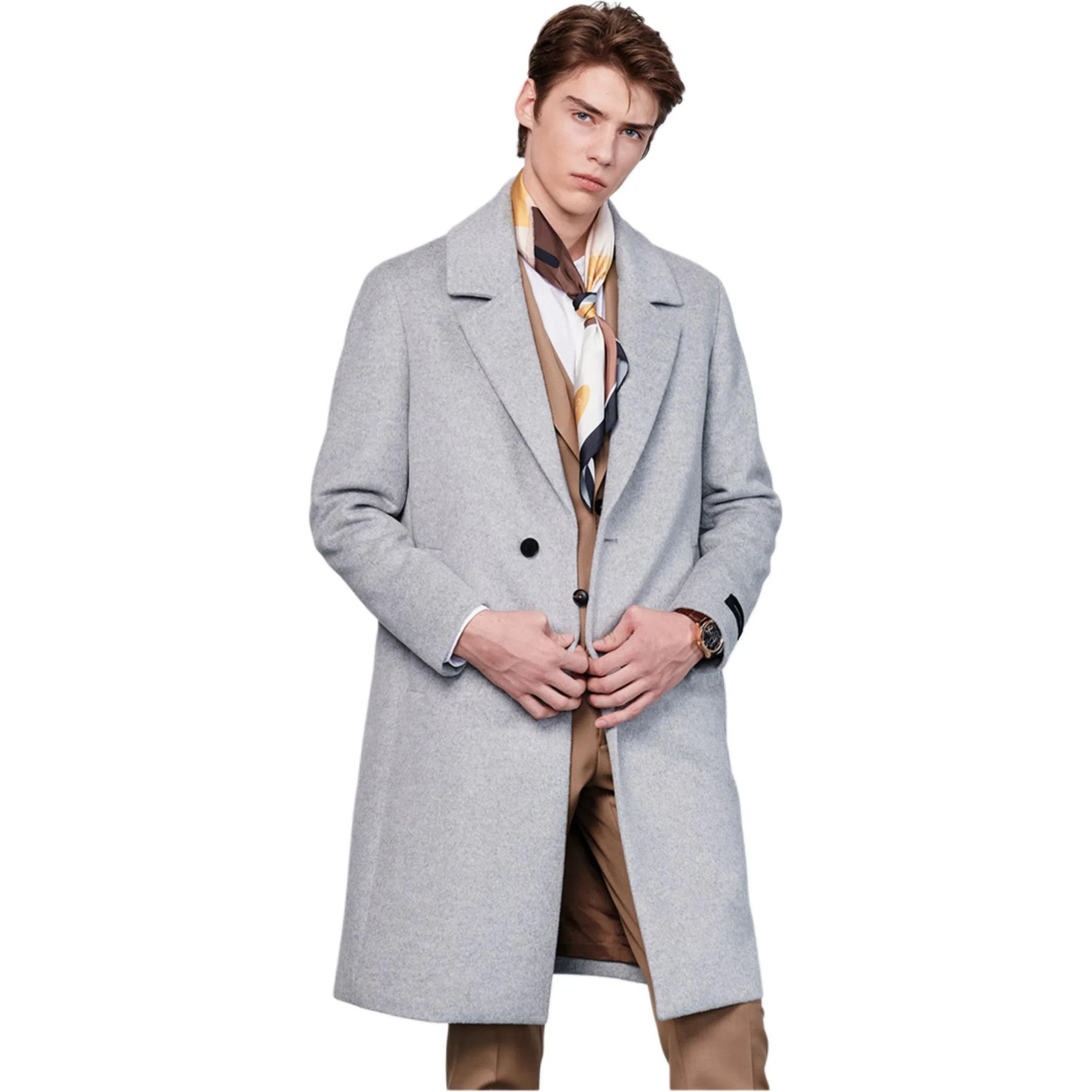 JODOLL Red Label Coat Light Grey