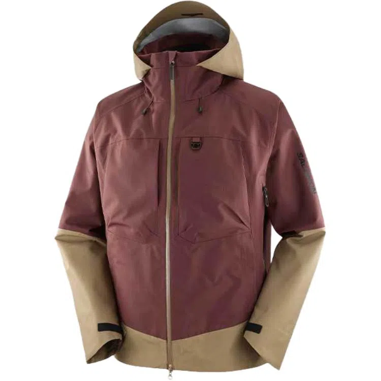 Salomon Outline 3L Shell Red Brown