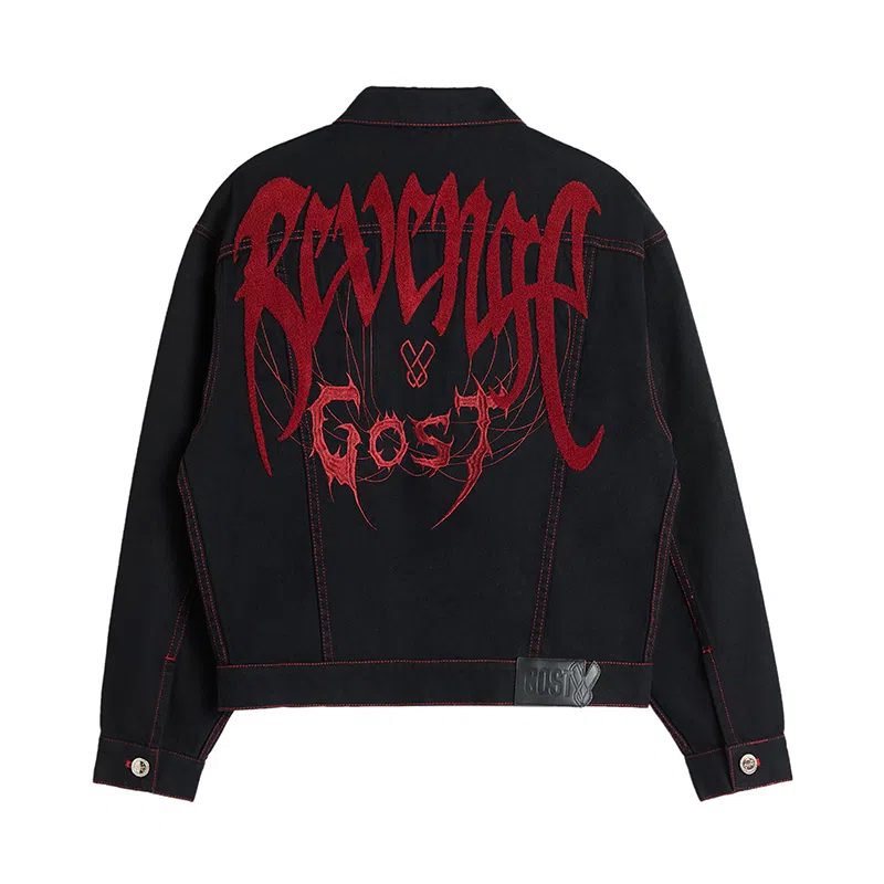 Revenge x GOST Denim Jacket Black