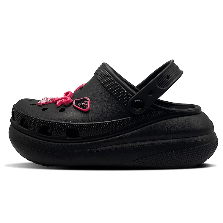 Crocs Crush Clog Black Pink