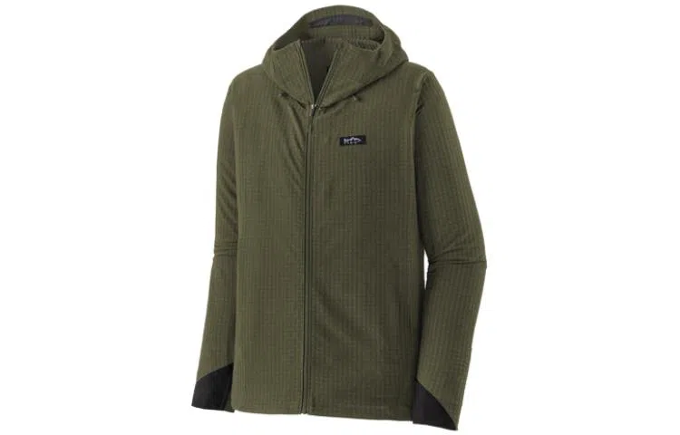 patagonia R1 TechFace Fitz Roy Trout Hoody Logo