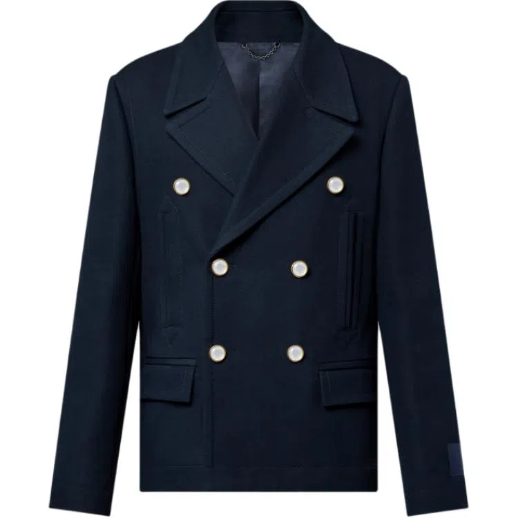 Louis Vuitton SS24 Navy Coat