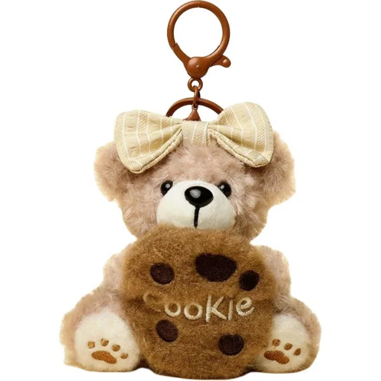 兰妮诗 烘焙系列甜点款国风蝴蝶结装饰  谷圈挂件