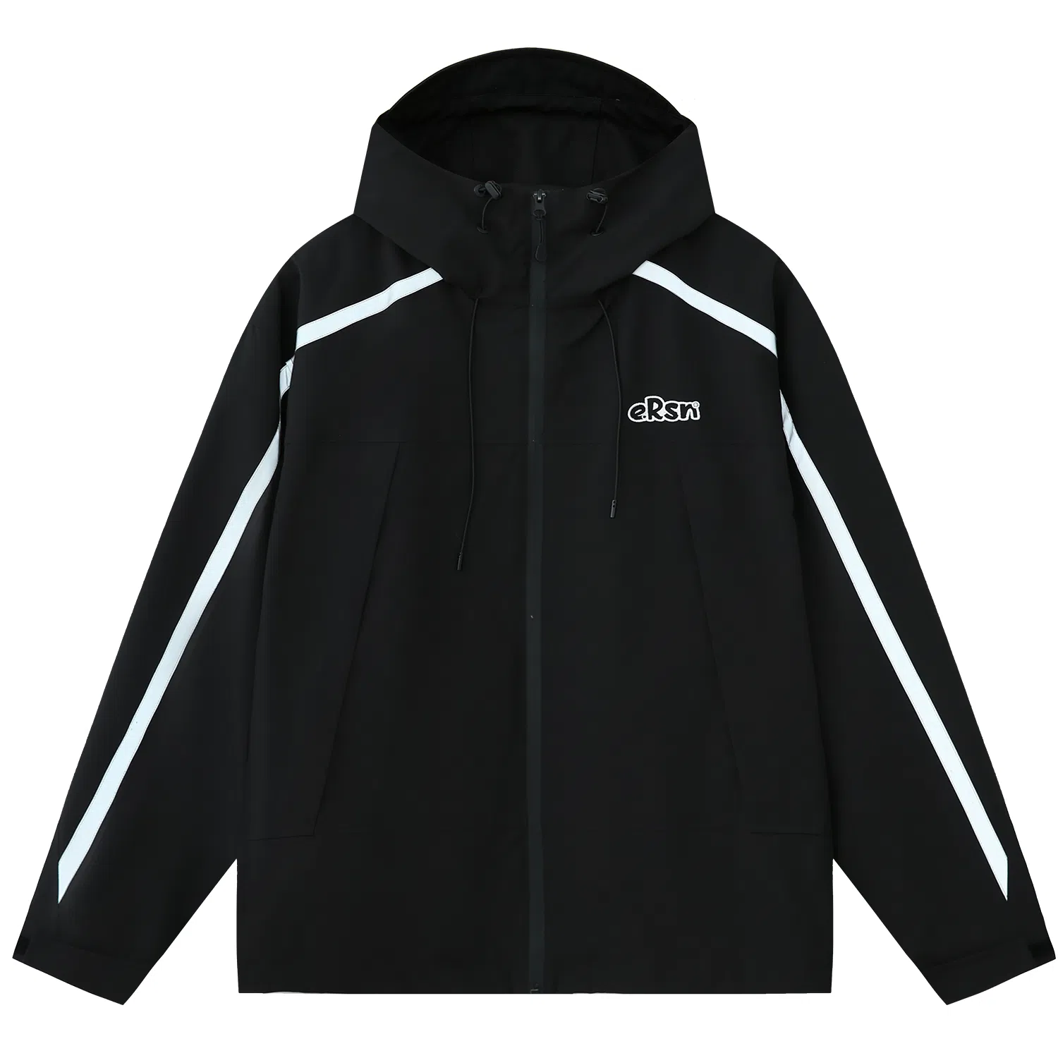ER Reflective Hoodie Jacket Black