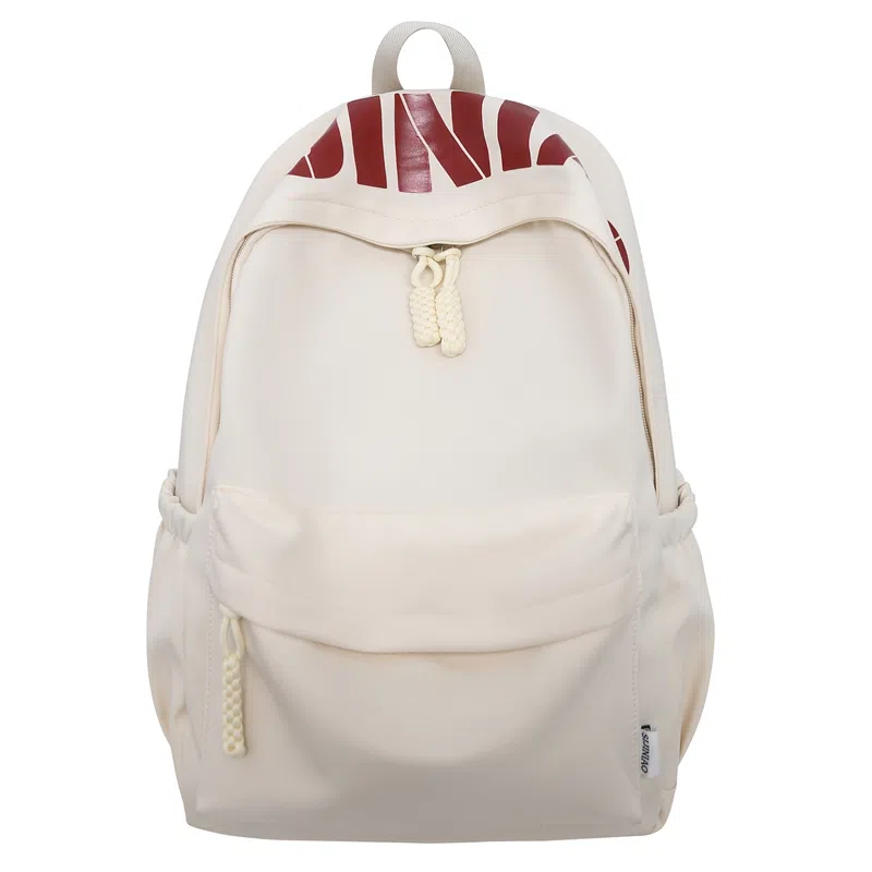 醇龙 日系慵懒风轻便背包校园休闲纯色上课简约初高中 尼龙 双肩包 常规 男女同款情侣款 多色