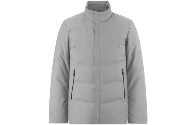 波司登 纯色立领短款防风鹅绒羽绒服 男款