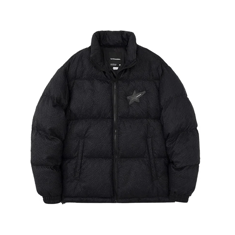 TURNTHETABLES FW22 Pleated Texture Puffer Coat