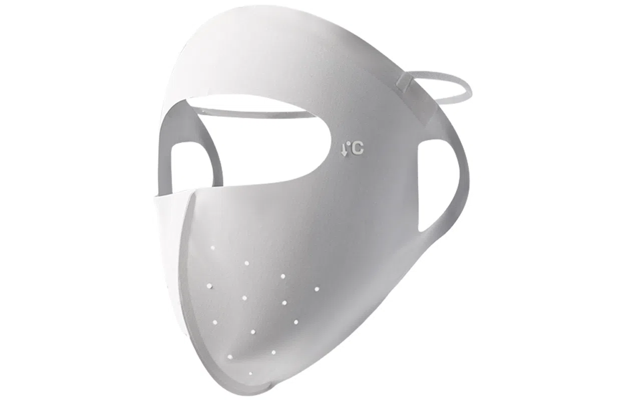 优幽兰 百搭休闲纯色高级感遮全脸无痕口罩女时尚潮流高颜值防紫外线脸基尼骑行防护透气脸罩显脸小 锦纶 氨纶 防晒面罩 女款