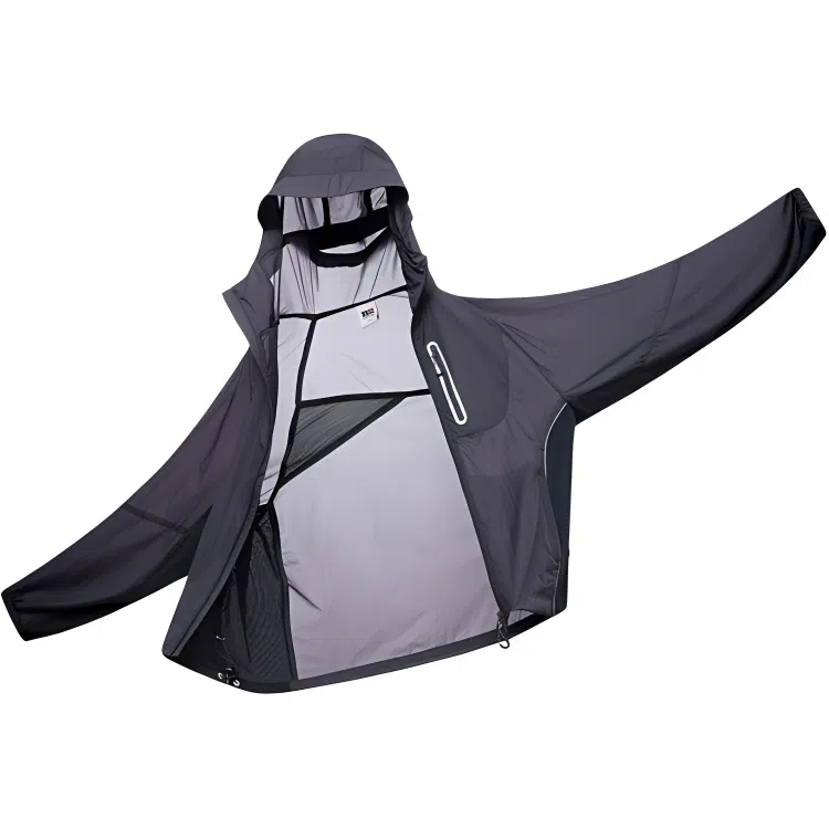 NOTHOMME "Mountain Shadow" UPF100+ Hooded Lightweight Sunscreen Jacket