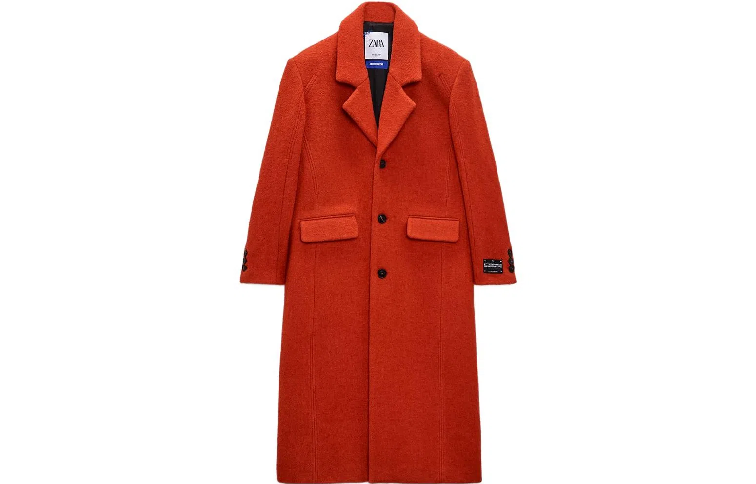 ADER ERROR x ZARA CYCLE A TO Z Capsule Coat Orange