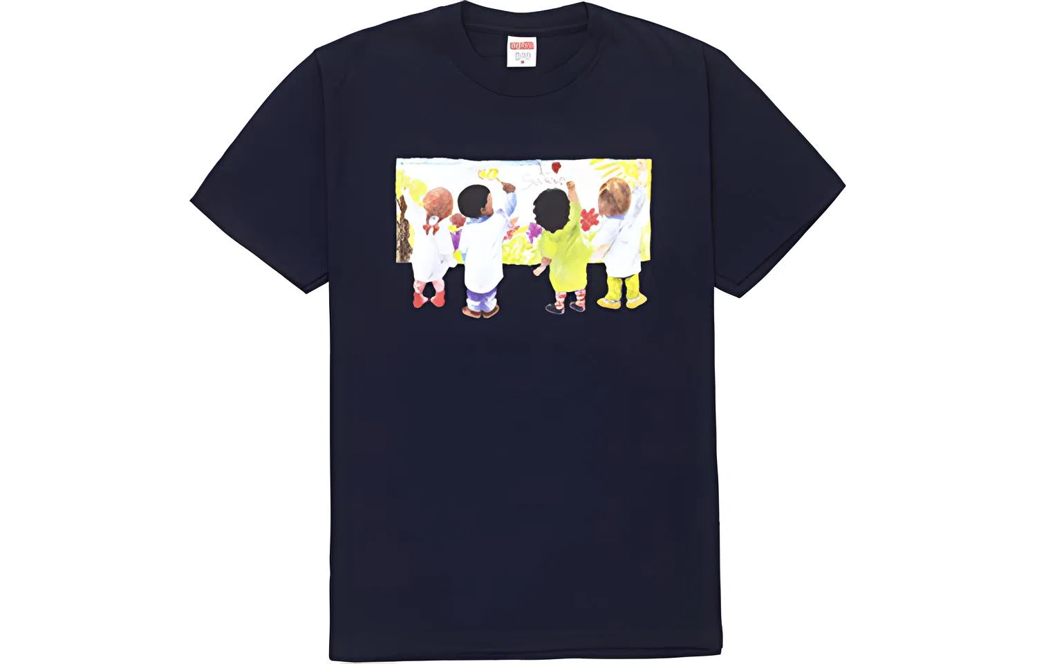 Supreme Kids Tee Navy