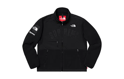 Supreme x The North Face Fleece Jacket Black