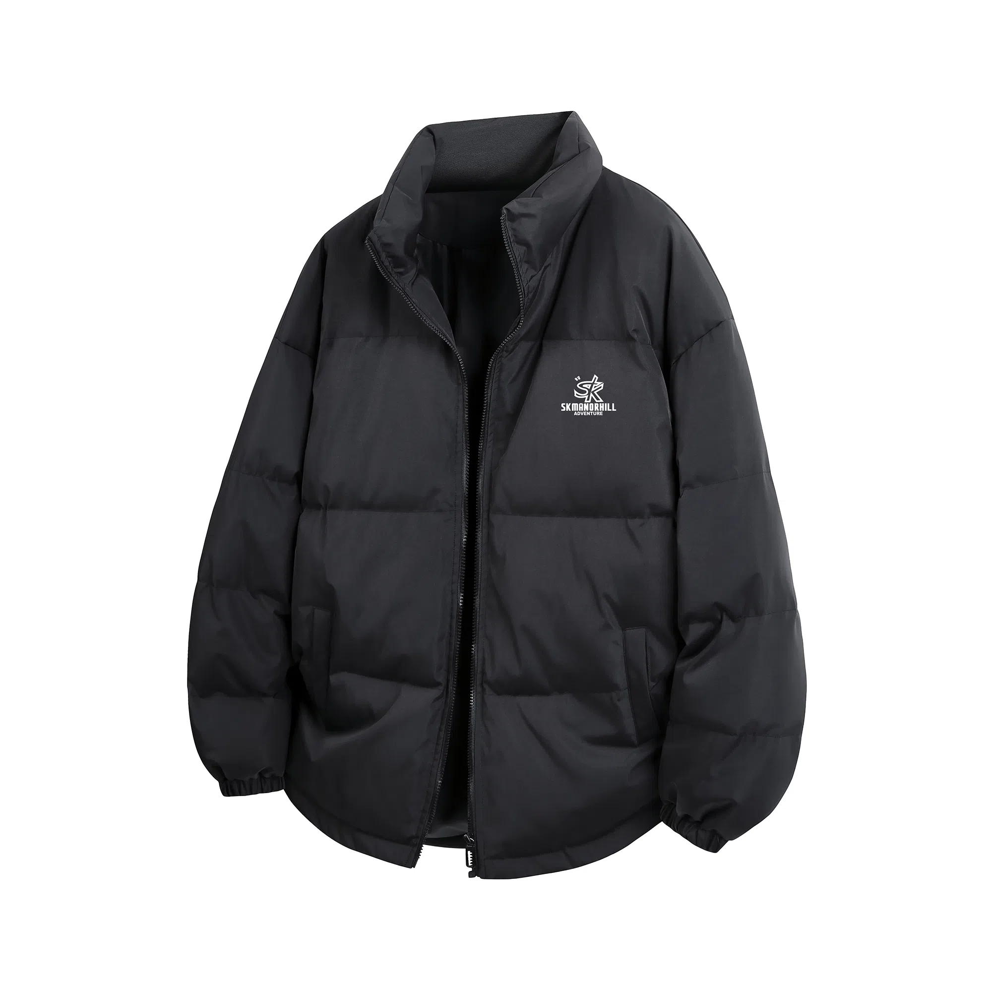 s.k. manor hill Basic Logo Puffer Jacket