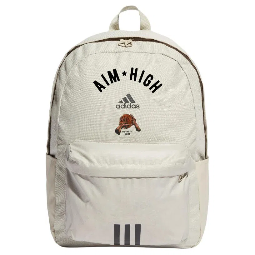 adidas Classic Badge Backpack Light Grey Black