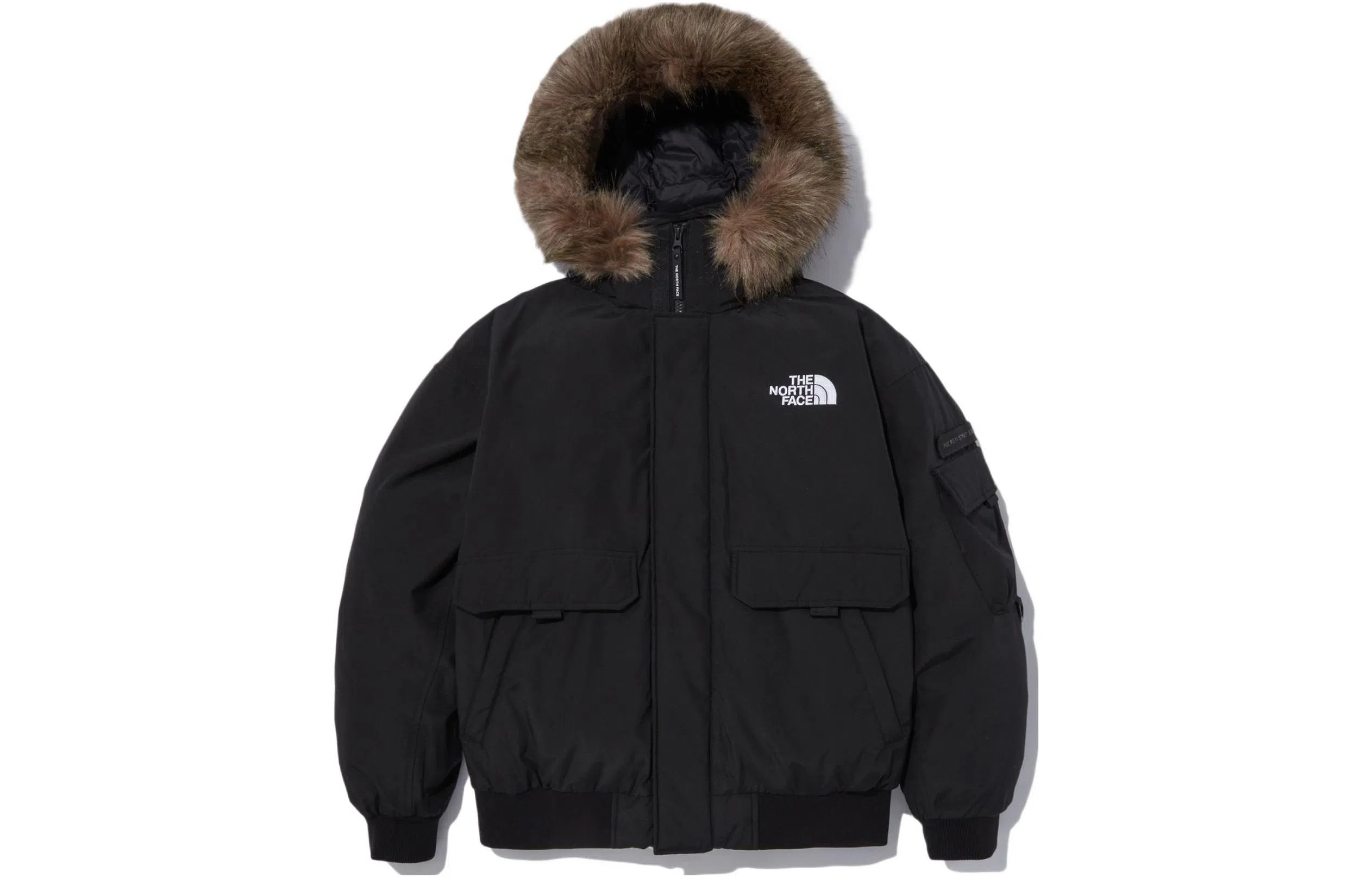 The North Face Logo Print Down Jacket