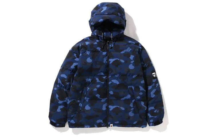 A BATHING APE FW22 Color Camo Down Jacket