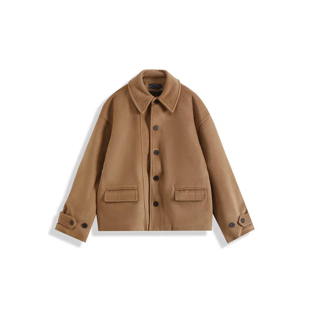 Wo Shi Da Wei Retro Wool Jacket