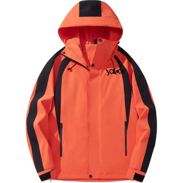 雅鹿优选  纯色保暖舒适  防水防风透气耐磨冲锋衣 男女同款