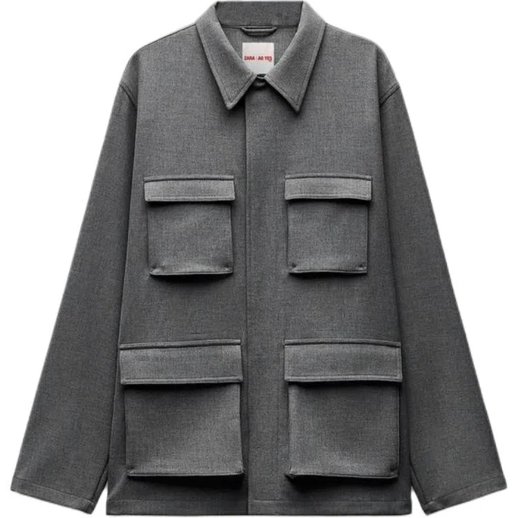 ZARA x AO YES SS25 Blazer Grey