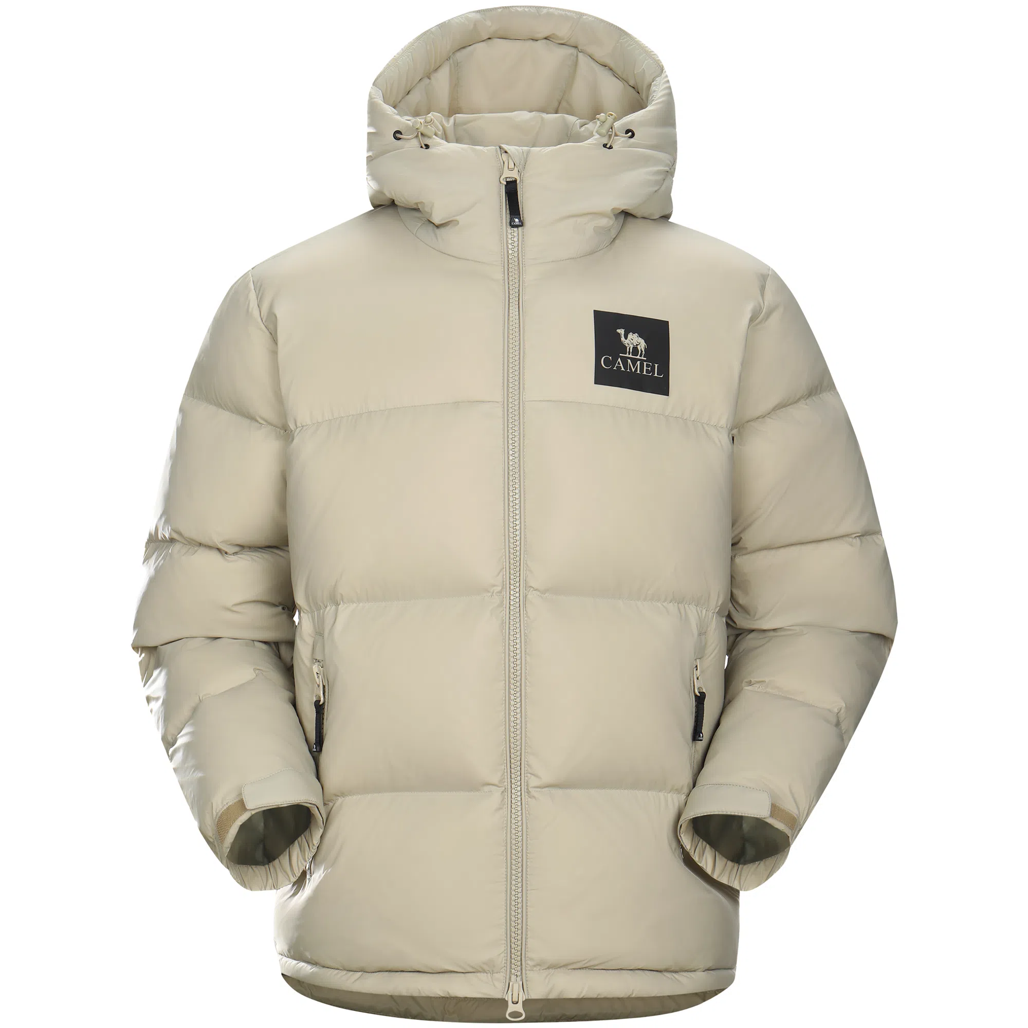 CAMEL Warm Fleece Series Down Jacket