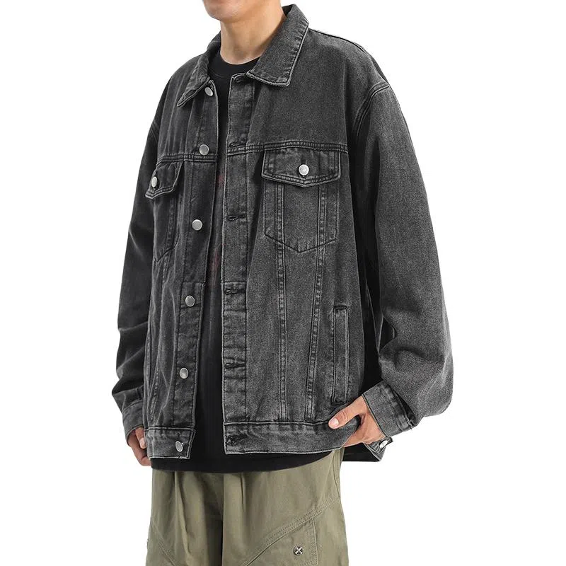 MGXEK Denim Jacket Black