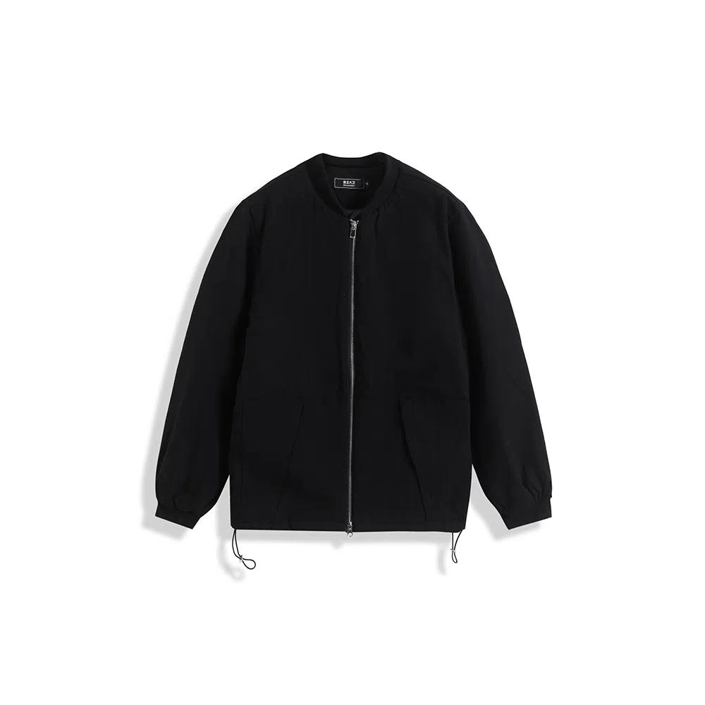 我是大卫 纯色简约基础加厚保暖休闲夹克 男女同款