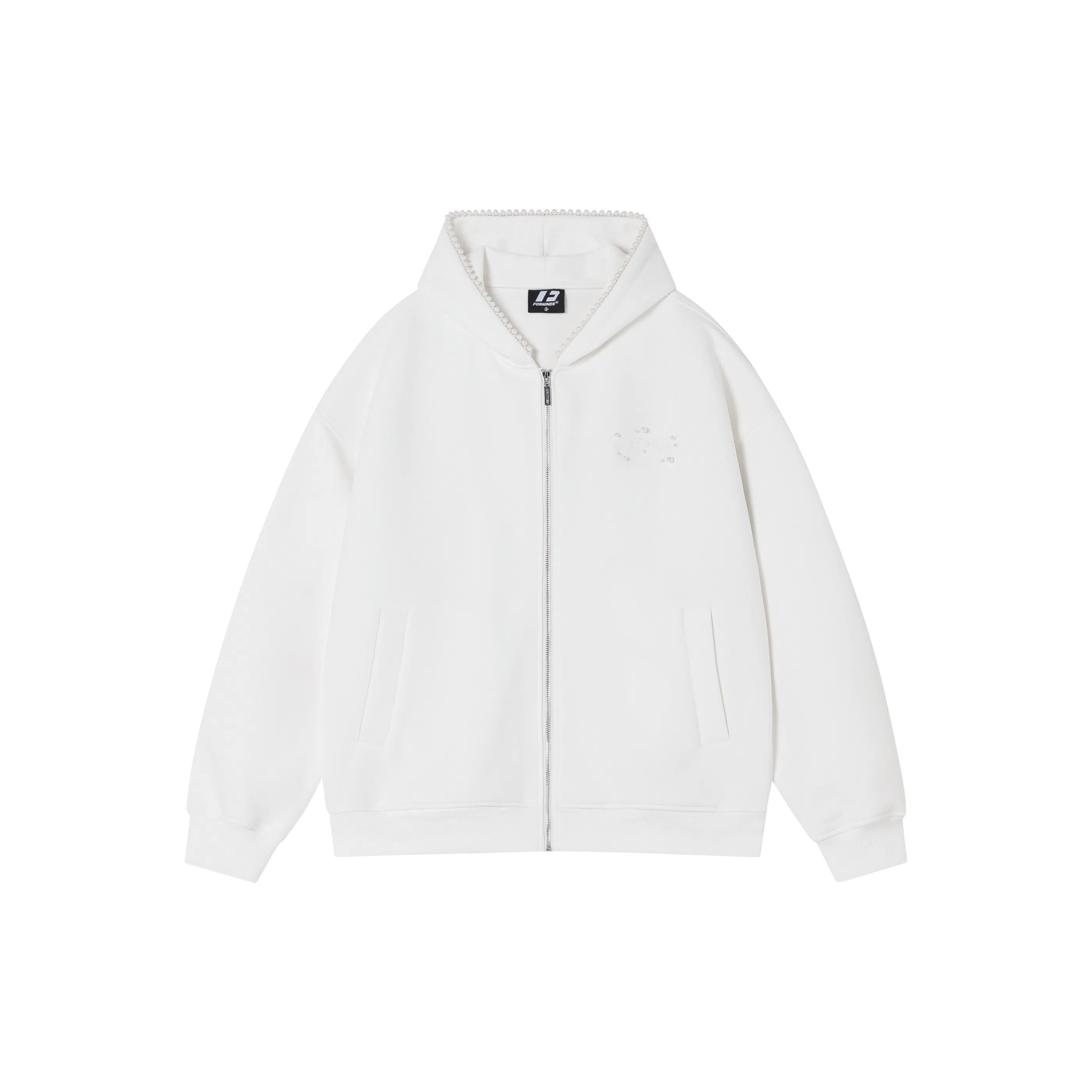 FORNINES Embroidered Hoodie