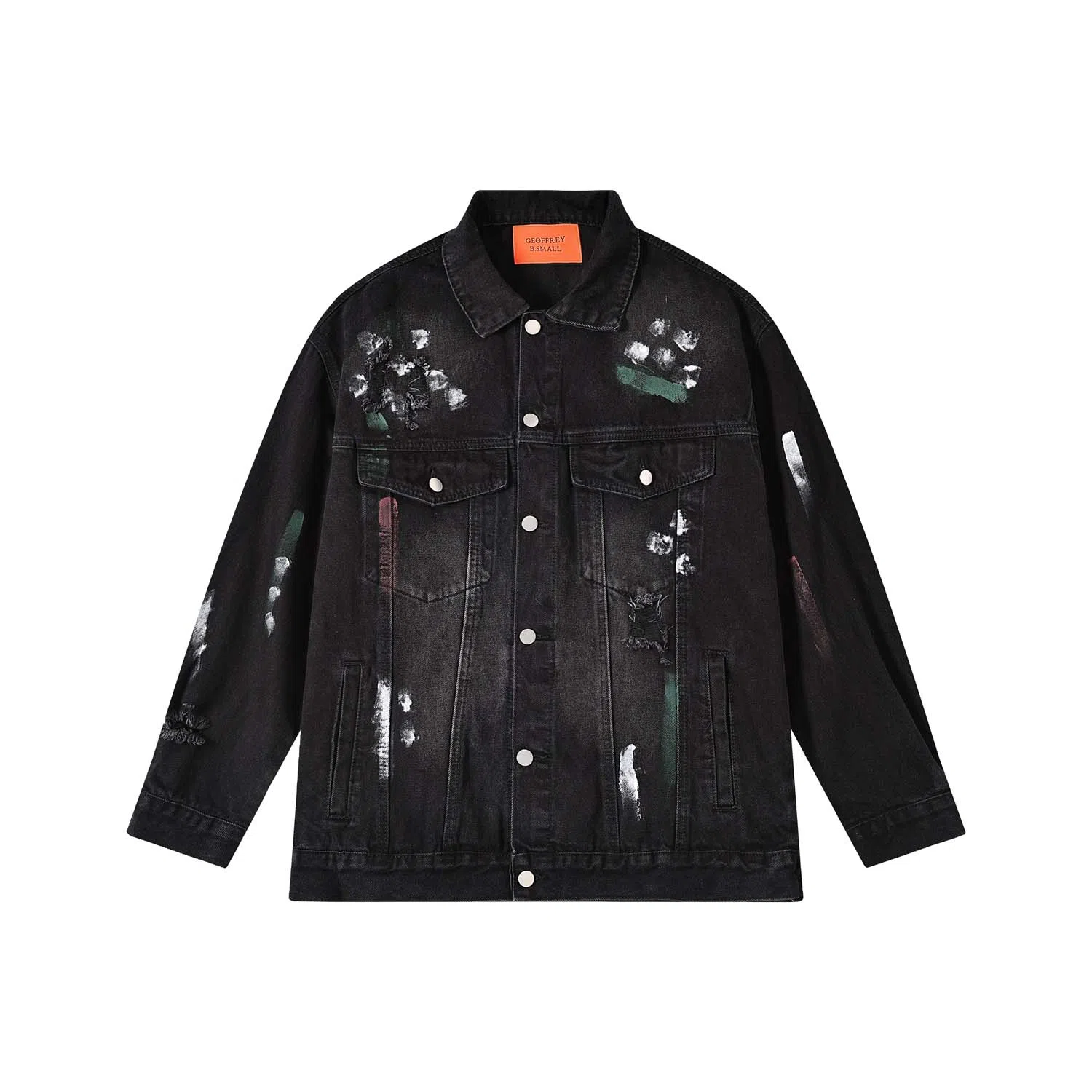 Geoffrey B. Small Denim Jacket Black