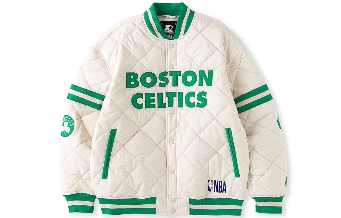 STARTER x NBA Celtics Varsity Jacket