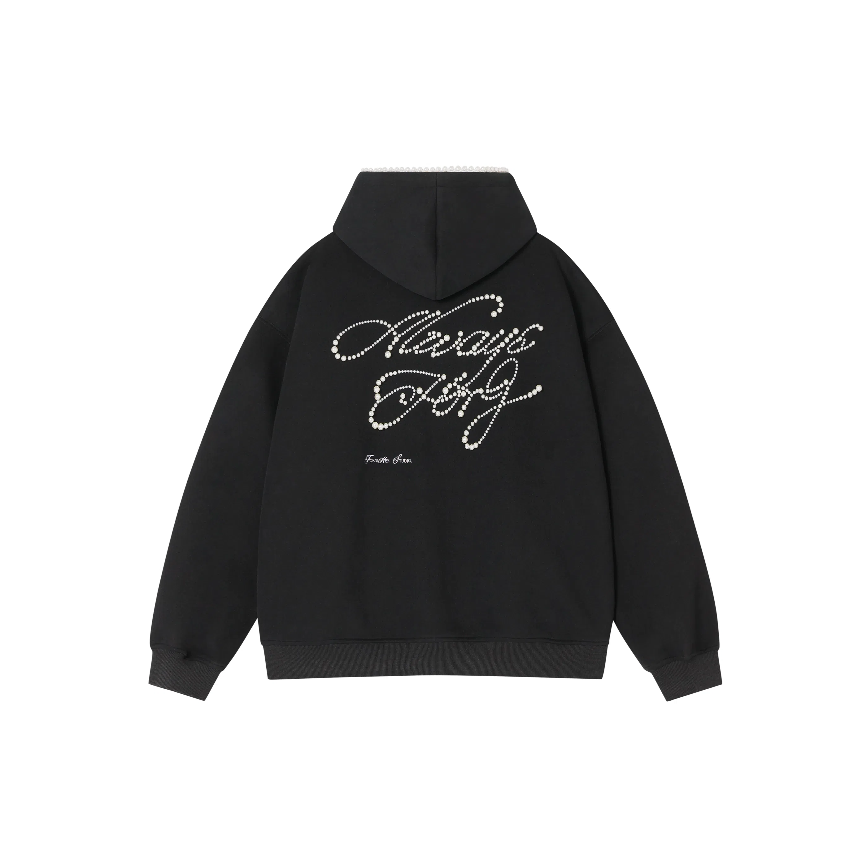 FORNINES Embroidered Hoodie