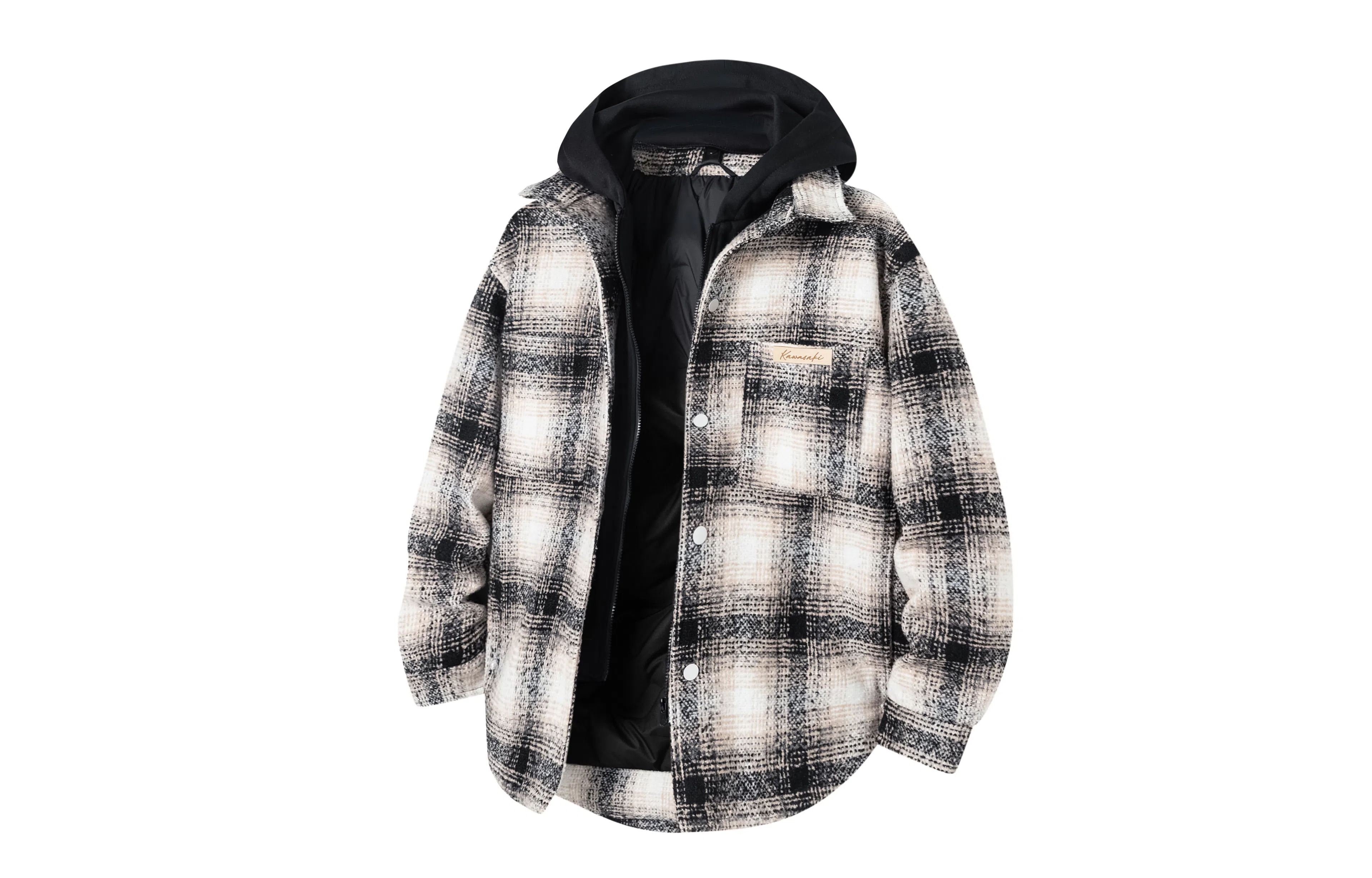 Kawasaki Retro Logo Windproof Down Jacket