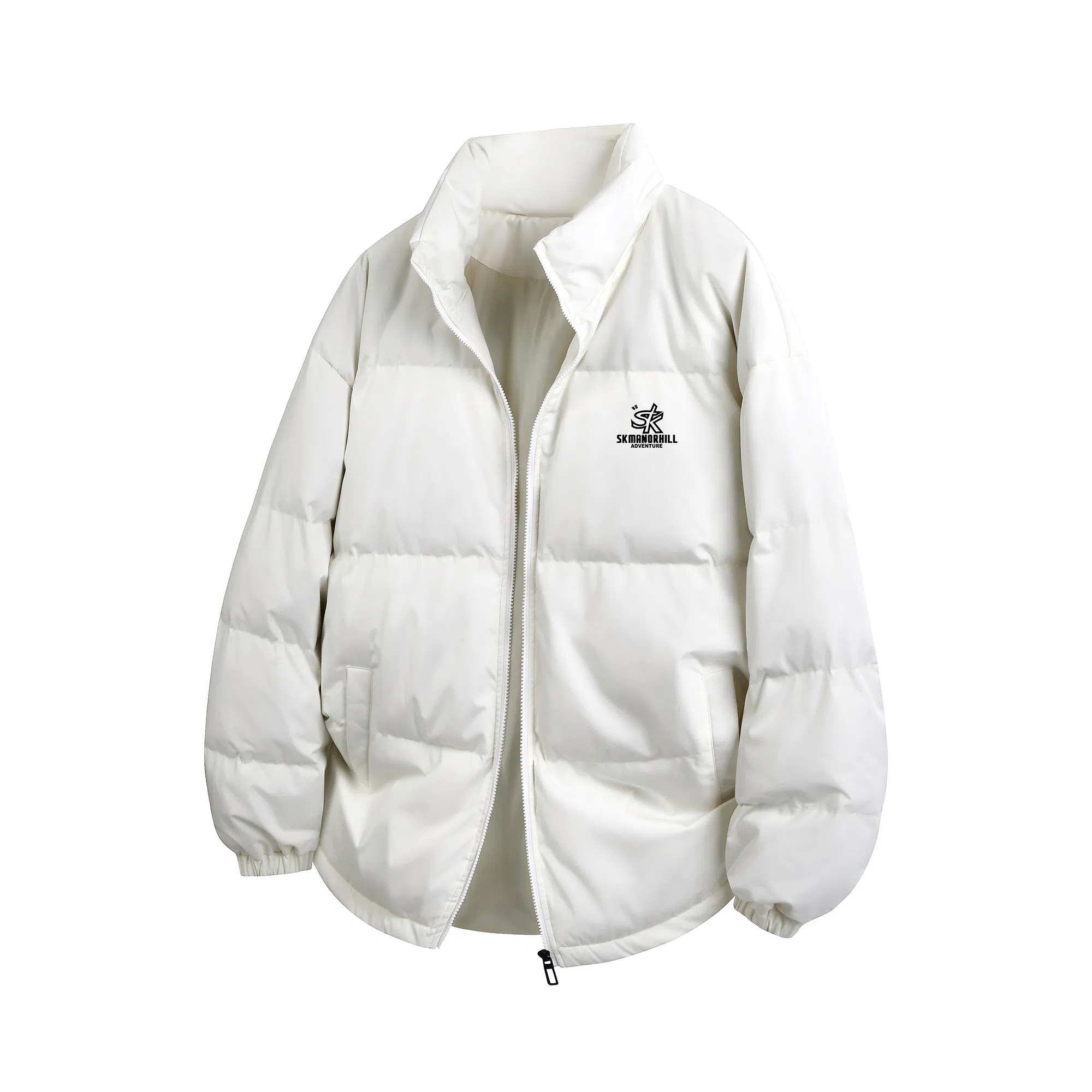 s.k. manor hill Basic Logo Puffer Jacket