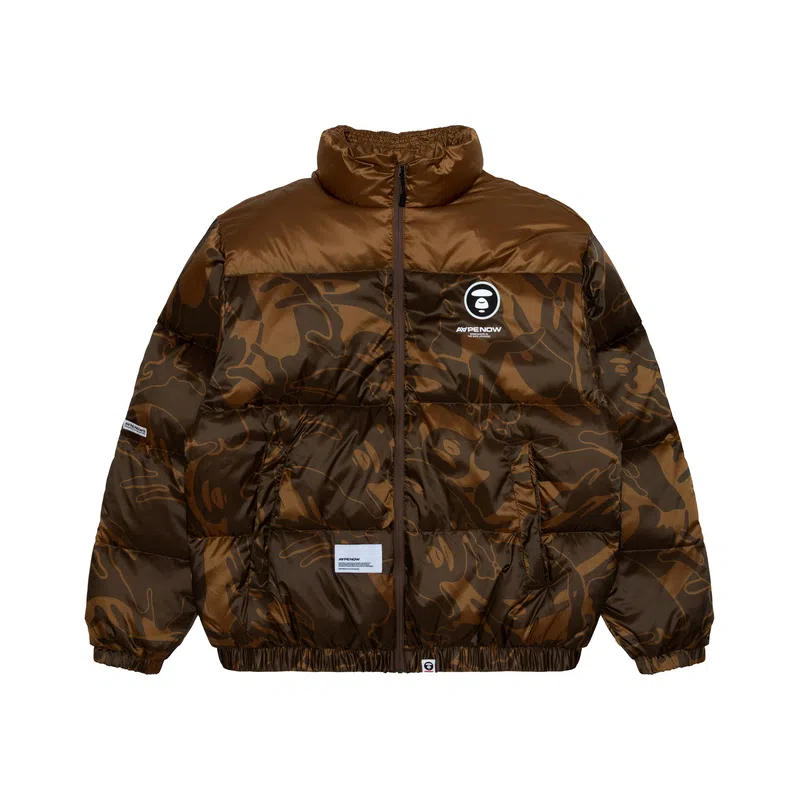 Aape Camo Puffer Jacket