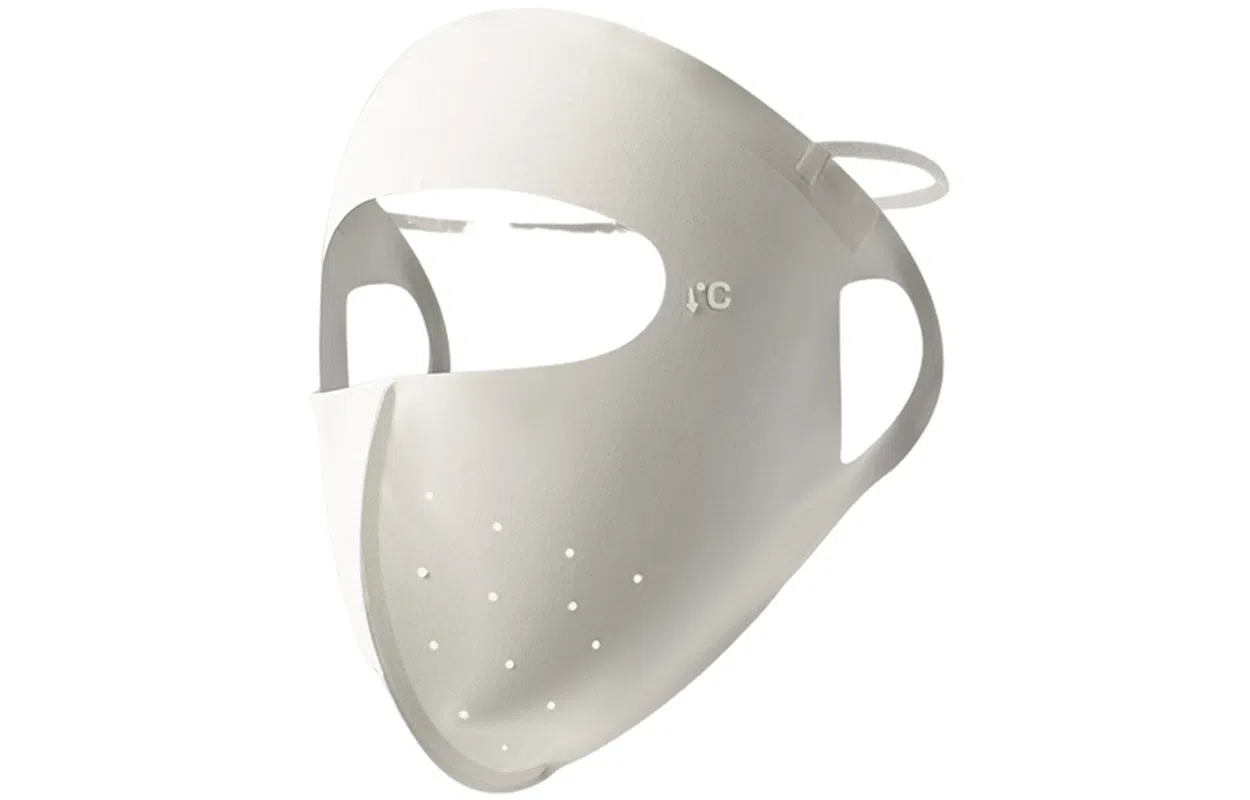 优幽兰 百搭休闲纯色高级感遮全脸无痕口罩女时尚潮流高颜值防紫外线脸基尼骑行防护透气脸罩显脸小 锦纶 氨纶 防晒面罩 女款