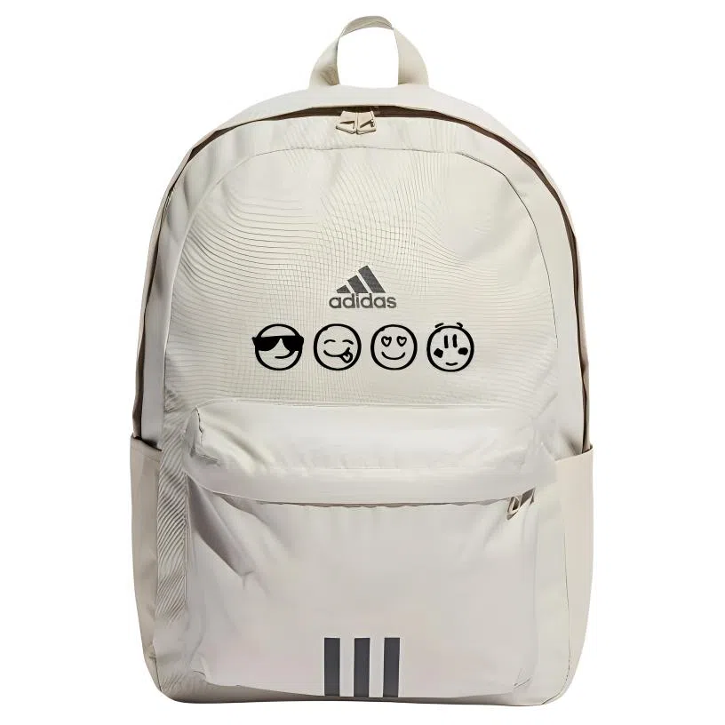 adidas Classic Badge Backpack Light Grey Black
