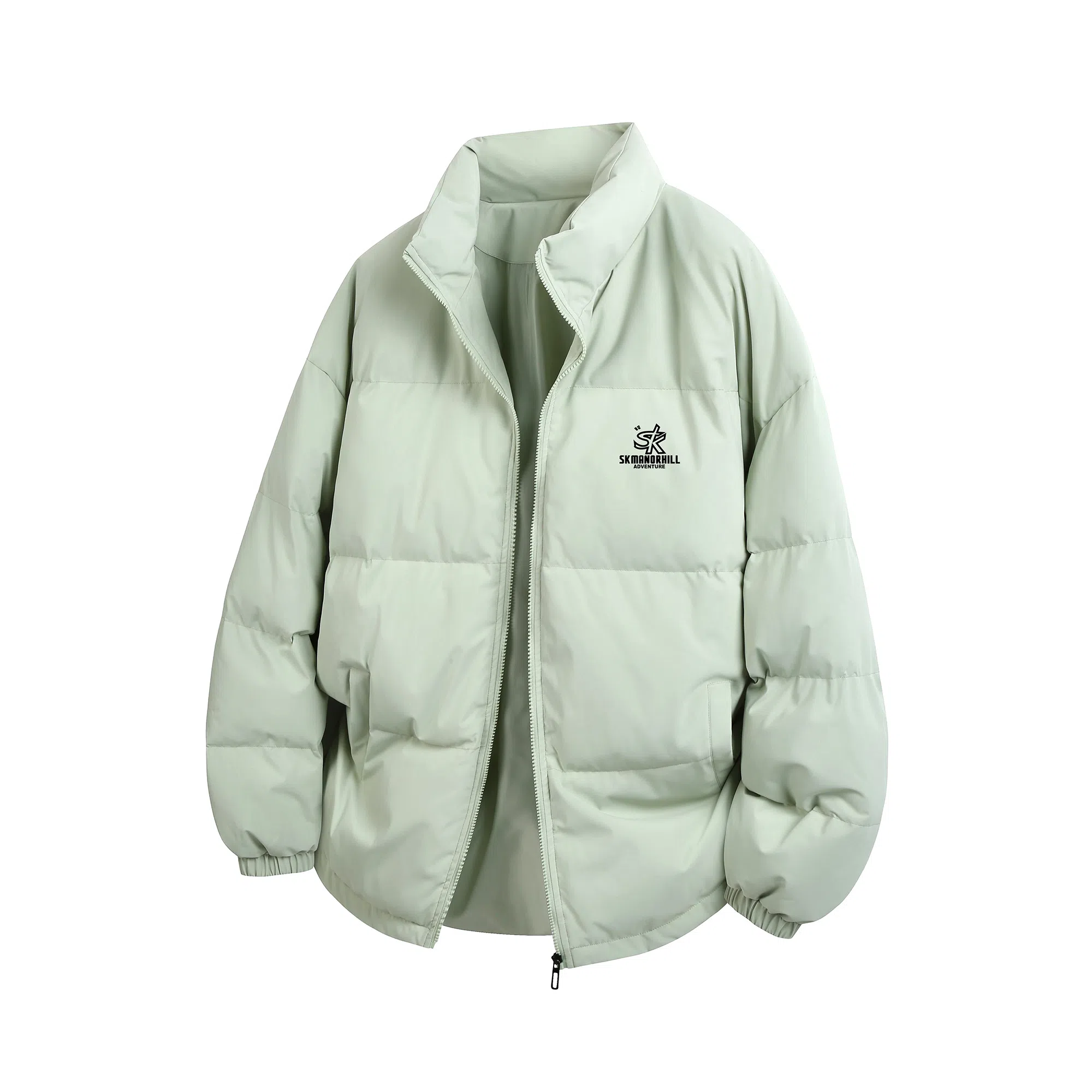 s.k. manor hill Basic Logo Puffer Jacket