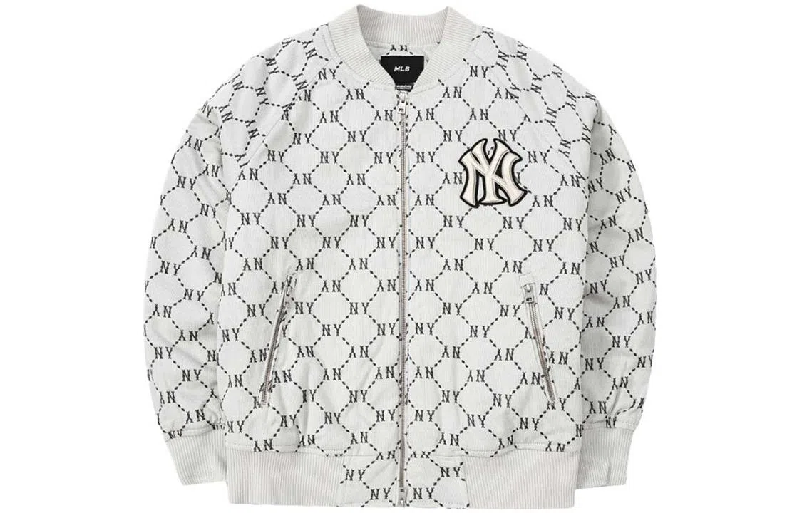 MLB FW22 Logo Jacket White