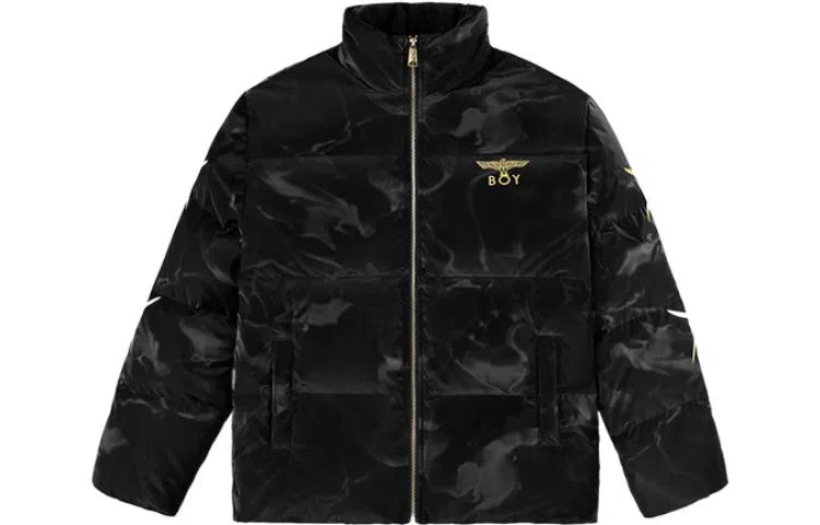 Boy London FW22 Logo Down Jacket Black