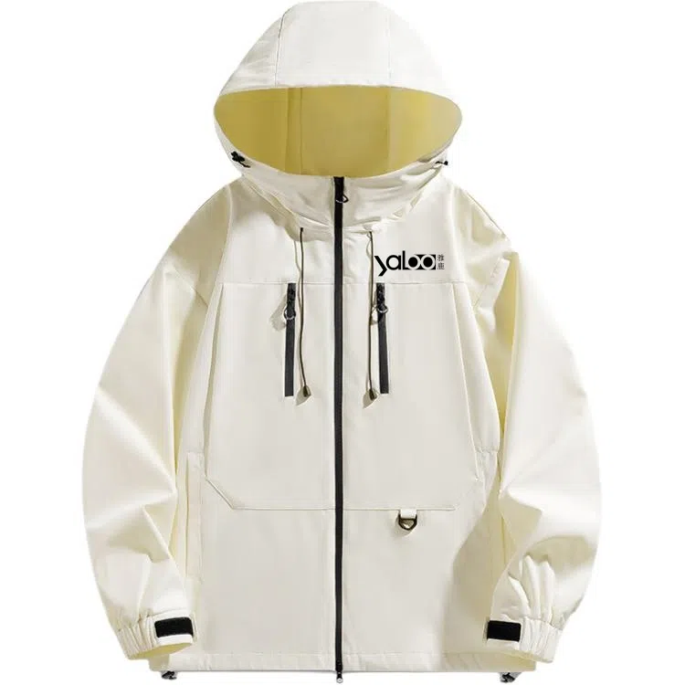 雅鹿优选  防泼透湿保暖简约  防水防风透气耐磨冲锋衣 男款