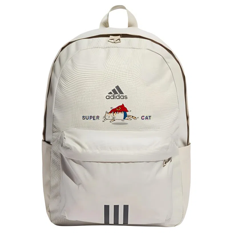adidas Classic Badge Backpack Light Grey Black