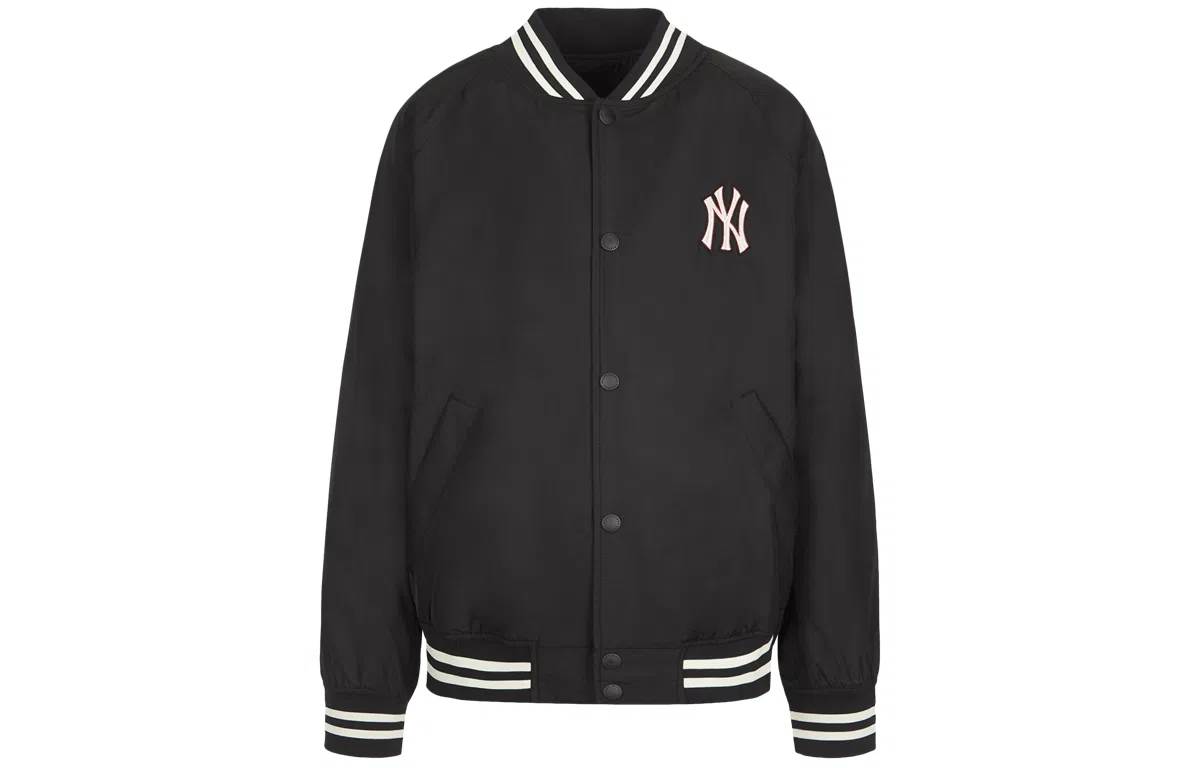 MLB x Disney Yankees Baseball Jacket Black