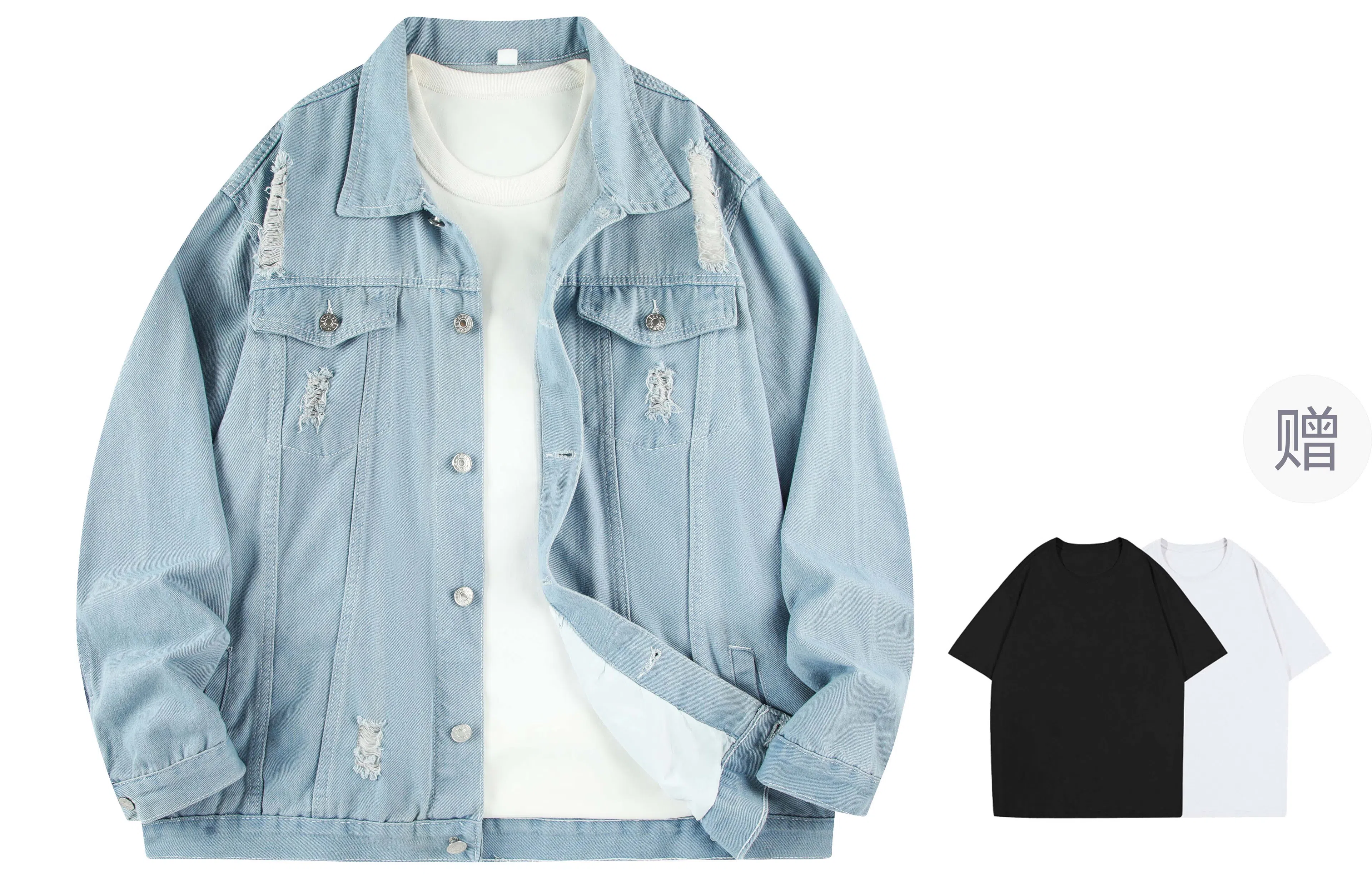 BOTH PLAY Denim Jacket